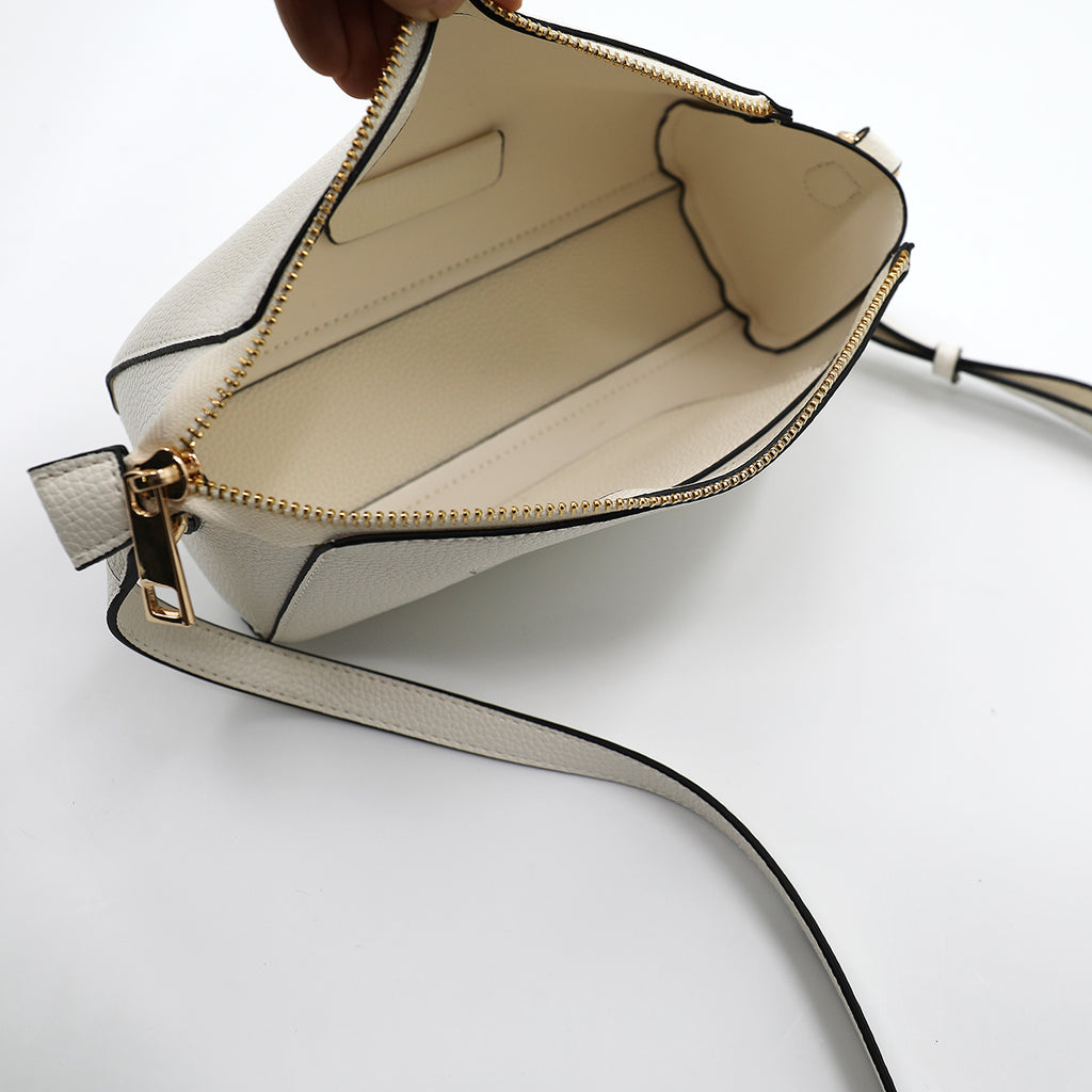 Borsa a tracolla donna CARLA KOTE PB0266CY1 bianco