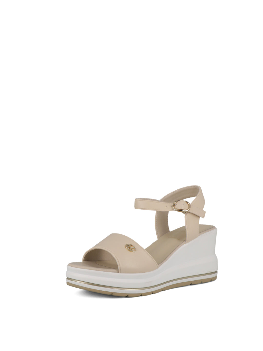 Sandali con cinturino donna CARLA KOTE X34-100K beige chiaro