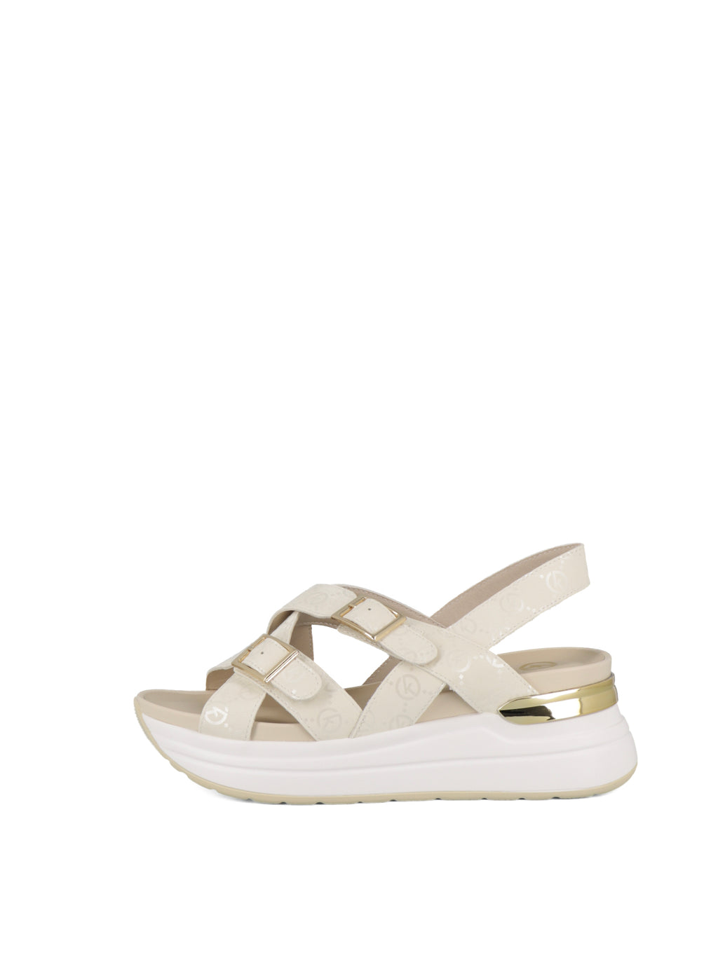 Sandali con cinturino donna CARLA KOTE X34-106K beige chiaro