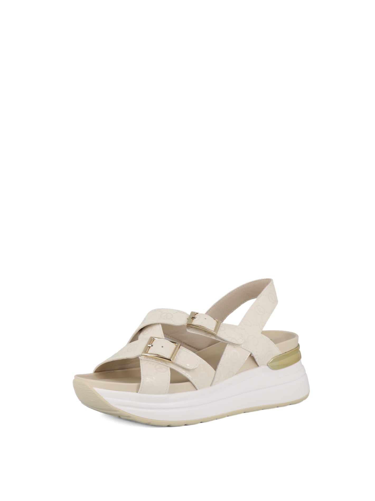 Sandali con cinturino donna CARLA KOTE X34-106K beige chiaro