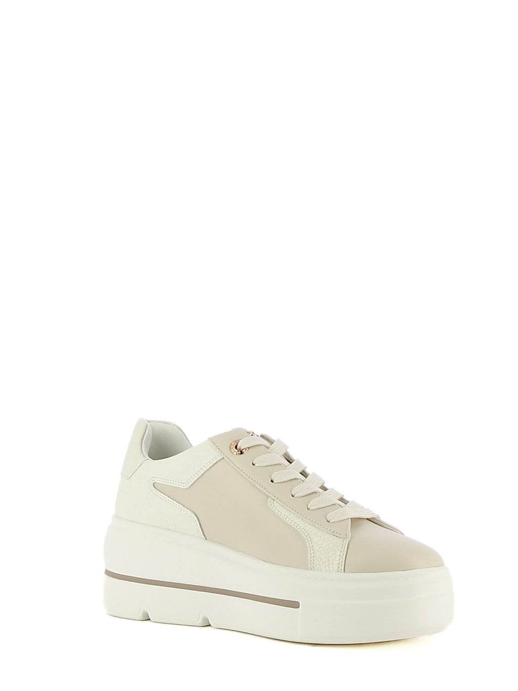 Sneakers stringate donna CARLA KOTE X34-16K beige chiaro