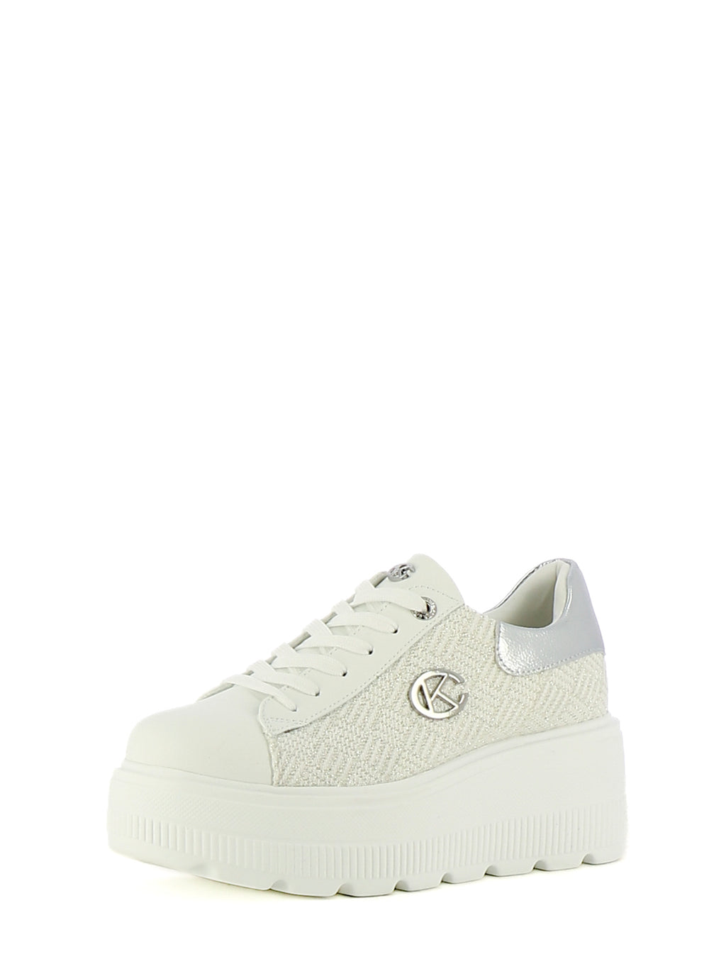 Sneakers stringate donna CARLA KOTE X34-17K bianco