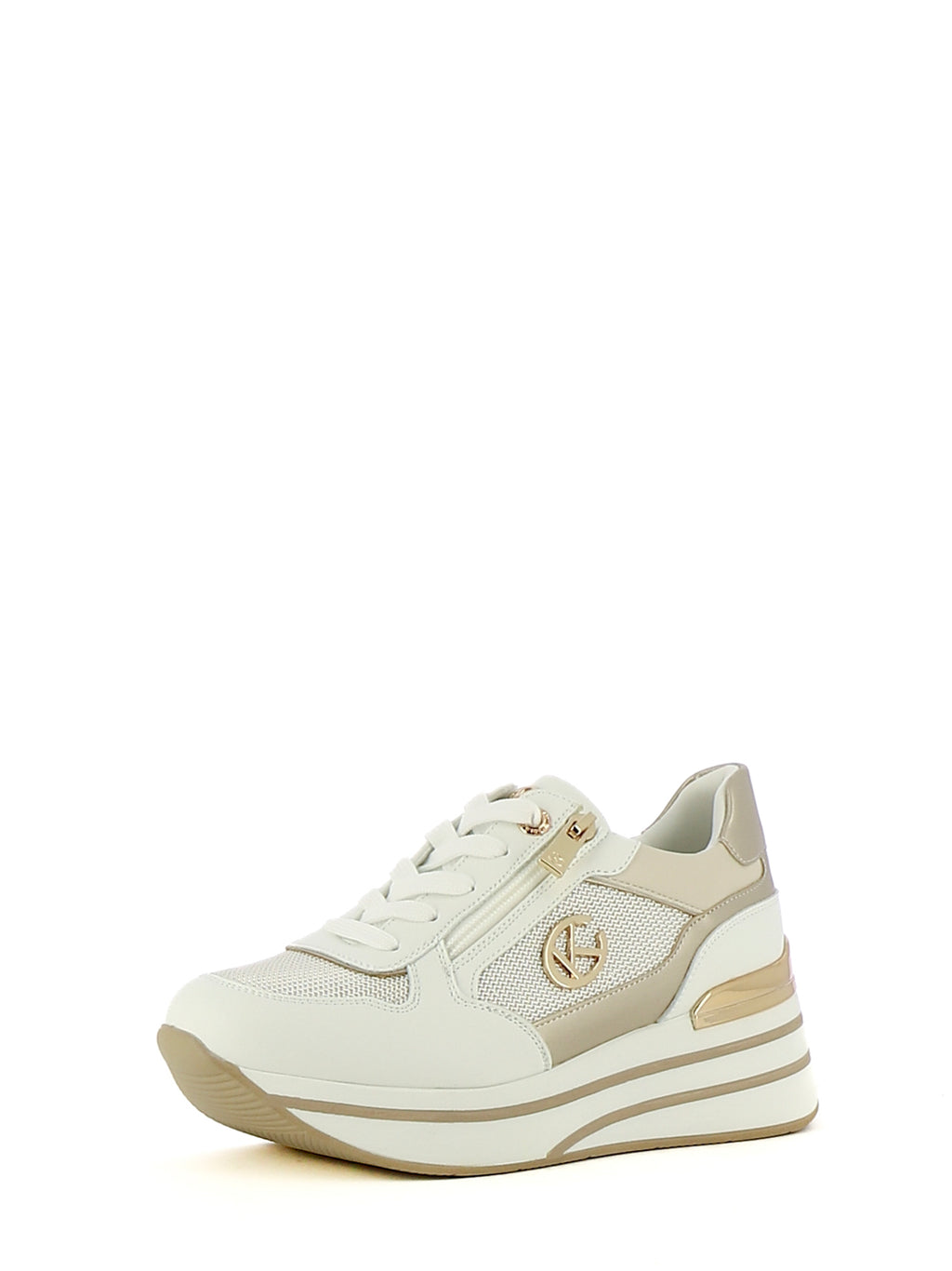 Sneakers stringate donna CARLA KOTE X34-24K bianco