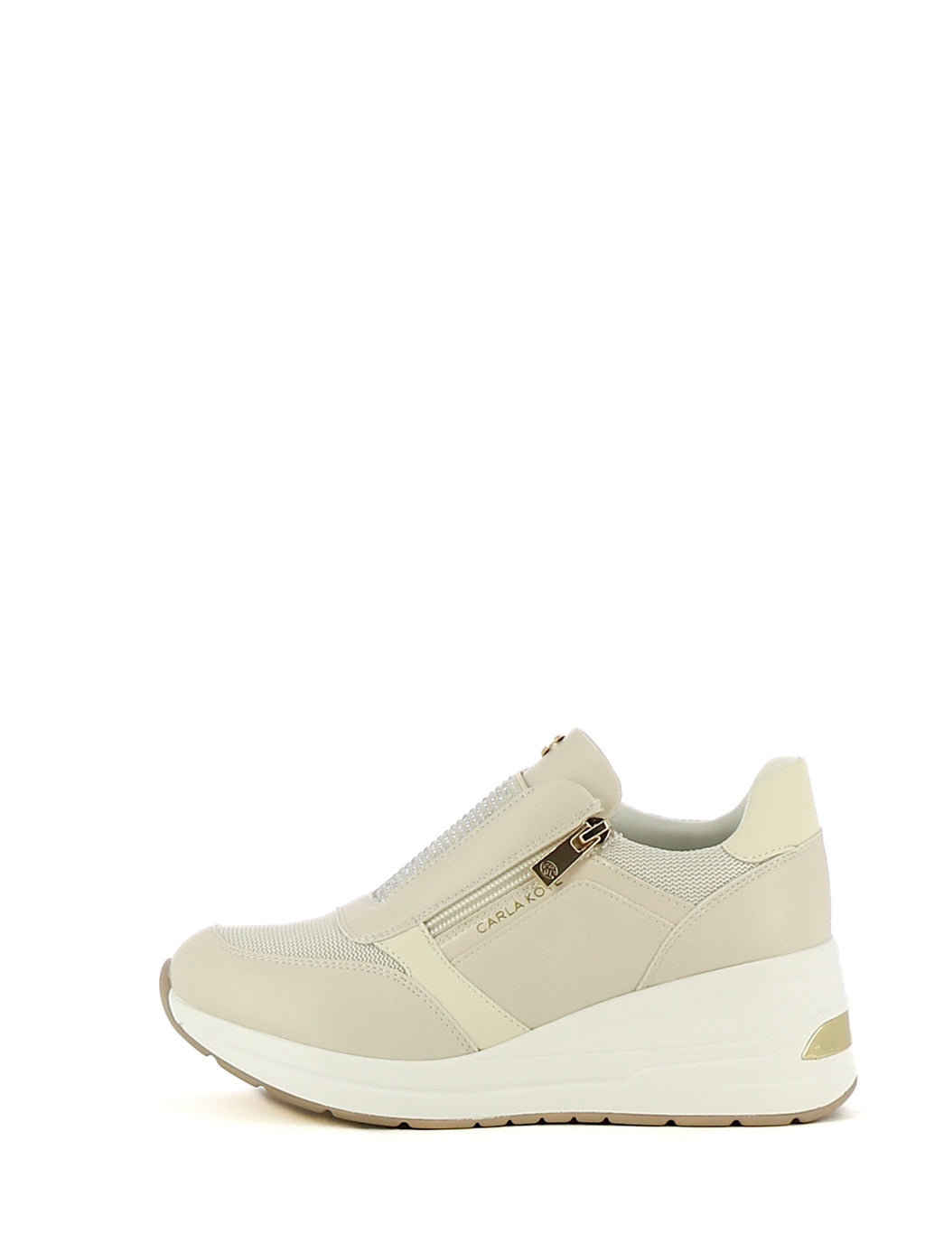 Sneakers senza lacci donna CARLA KOTE X34-37K beige chiaro