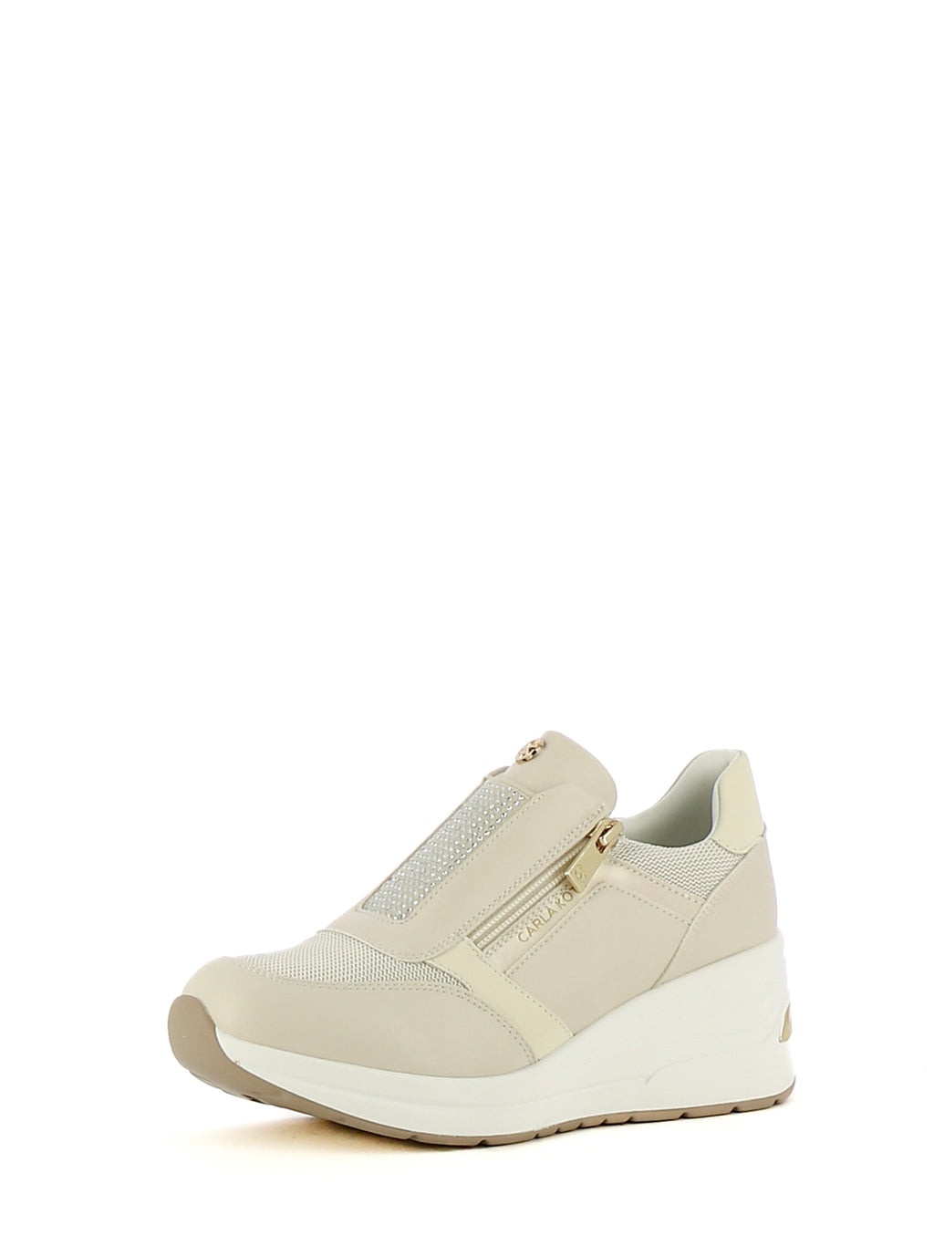 Sneakers senza lacci donna CARLA KOTE X34-37K beige chiaro
