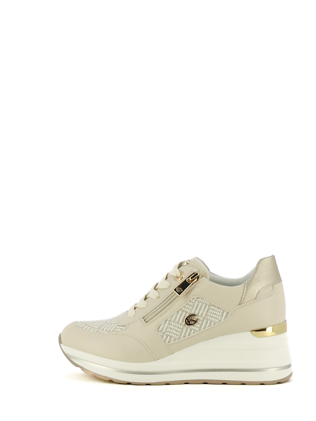Sneakers stringate donna CARLA KOTE X34-40K beige chiaro
