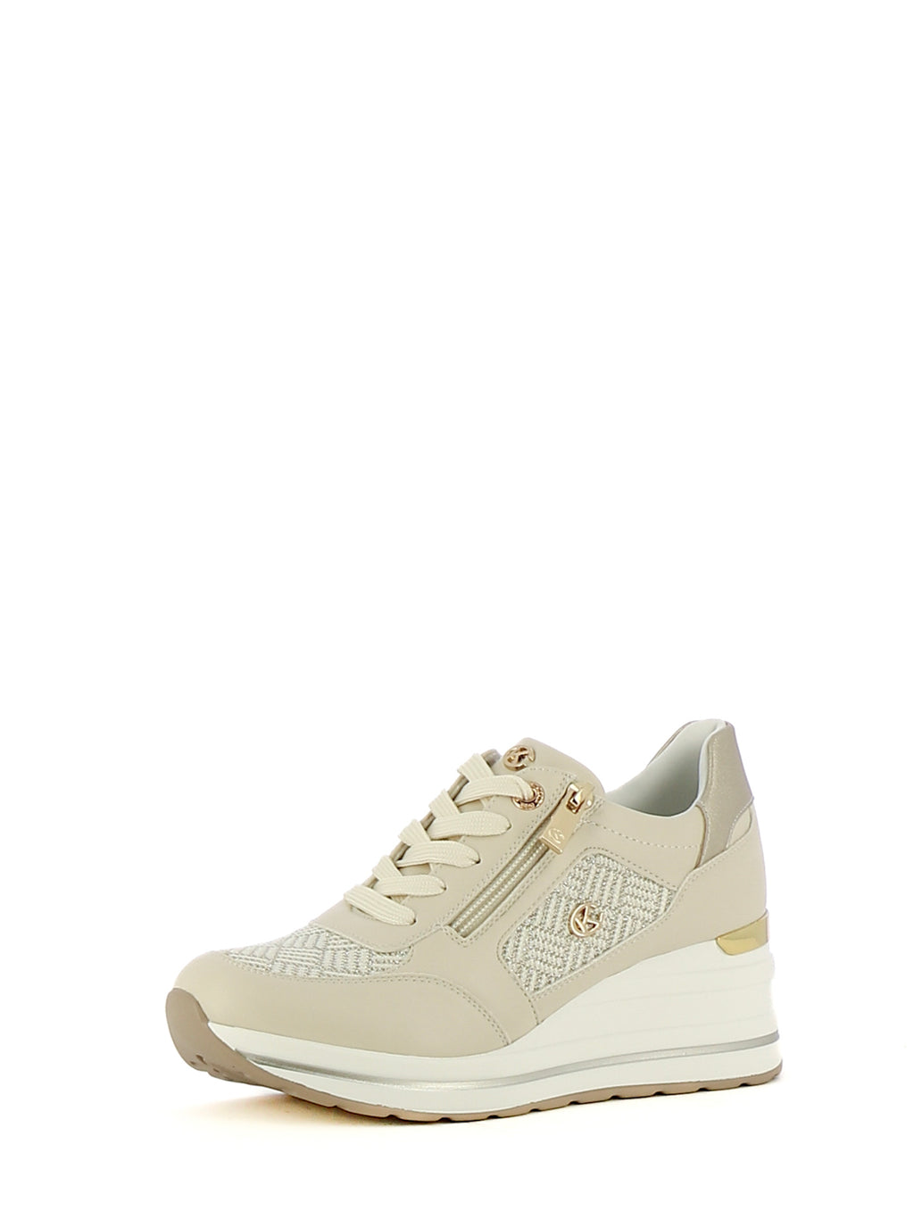 Sneakers stringate donna CARLA KOTE X34-40K beige chiaro
