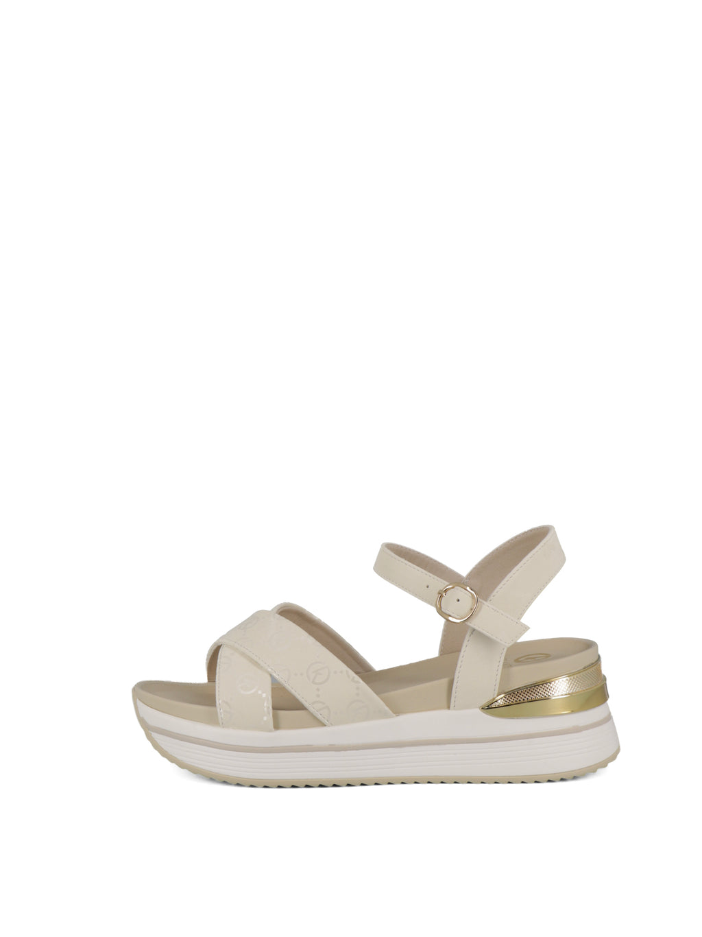 Sandali con cinturino donna CARLA KOTE X34-90K beige chiaro