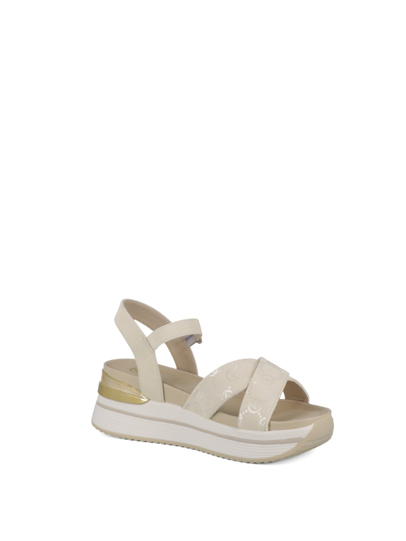 Sandali con cinturino donna CARLA KOTE X34-90K beige chiaro