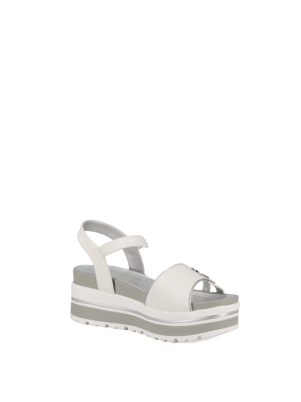 Sandali con cinturino donna CARLA KOTE X34-92K bianco argento