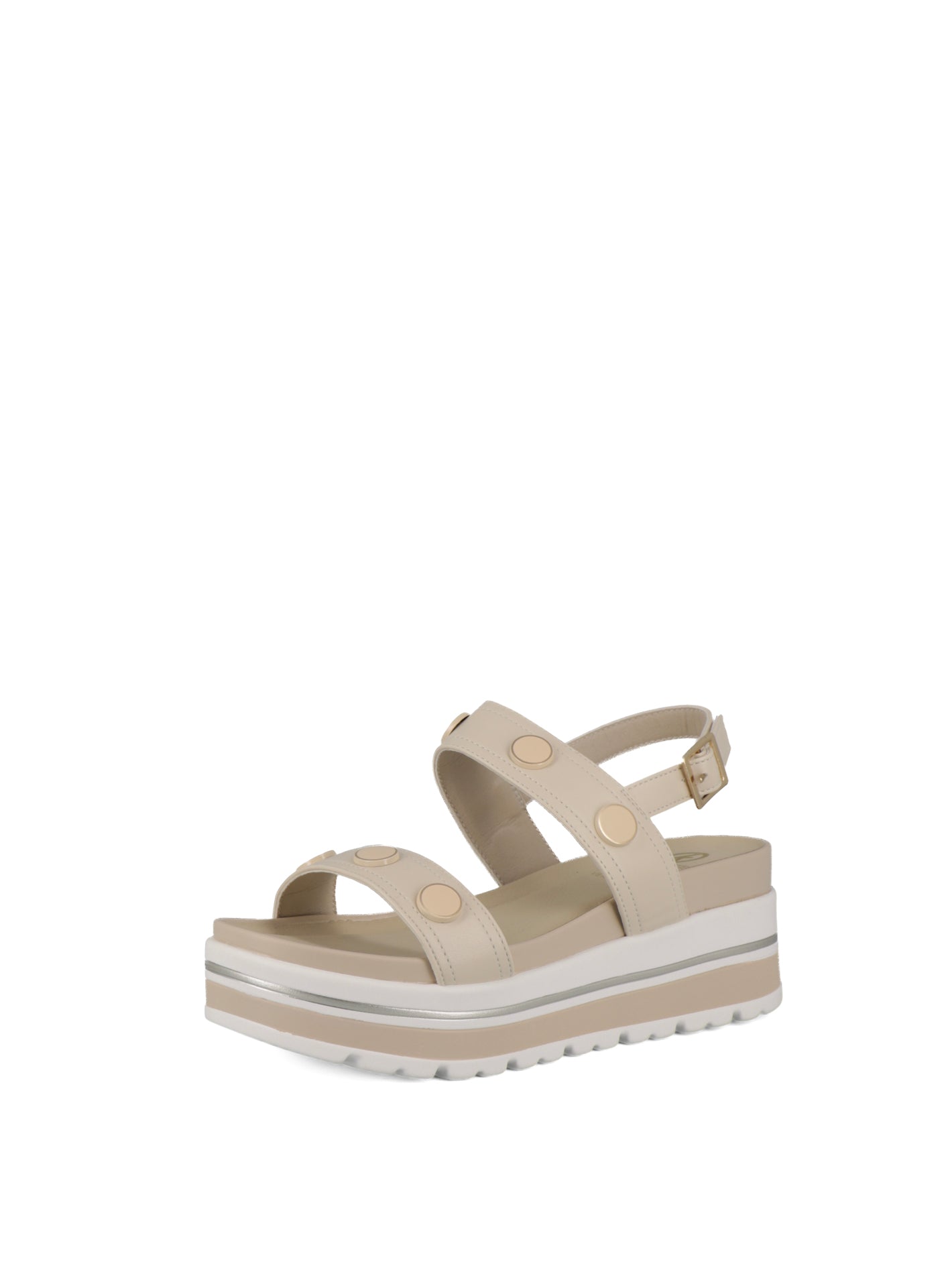 Sandali con cinturino donna CARLA KOTE X34-97K beige chiaro