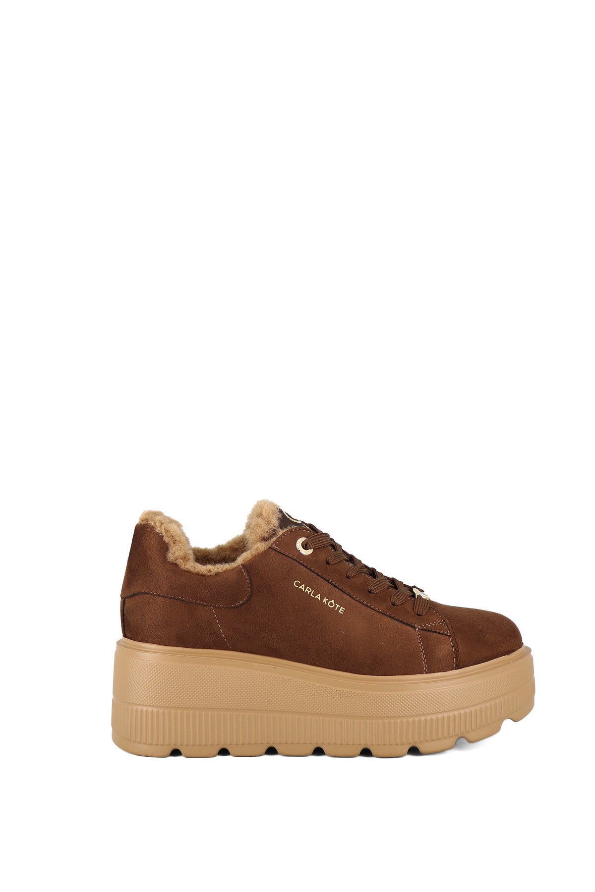 Sneakers stringate donna CARLA KOTE X35-12 marrone | Carla Kote