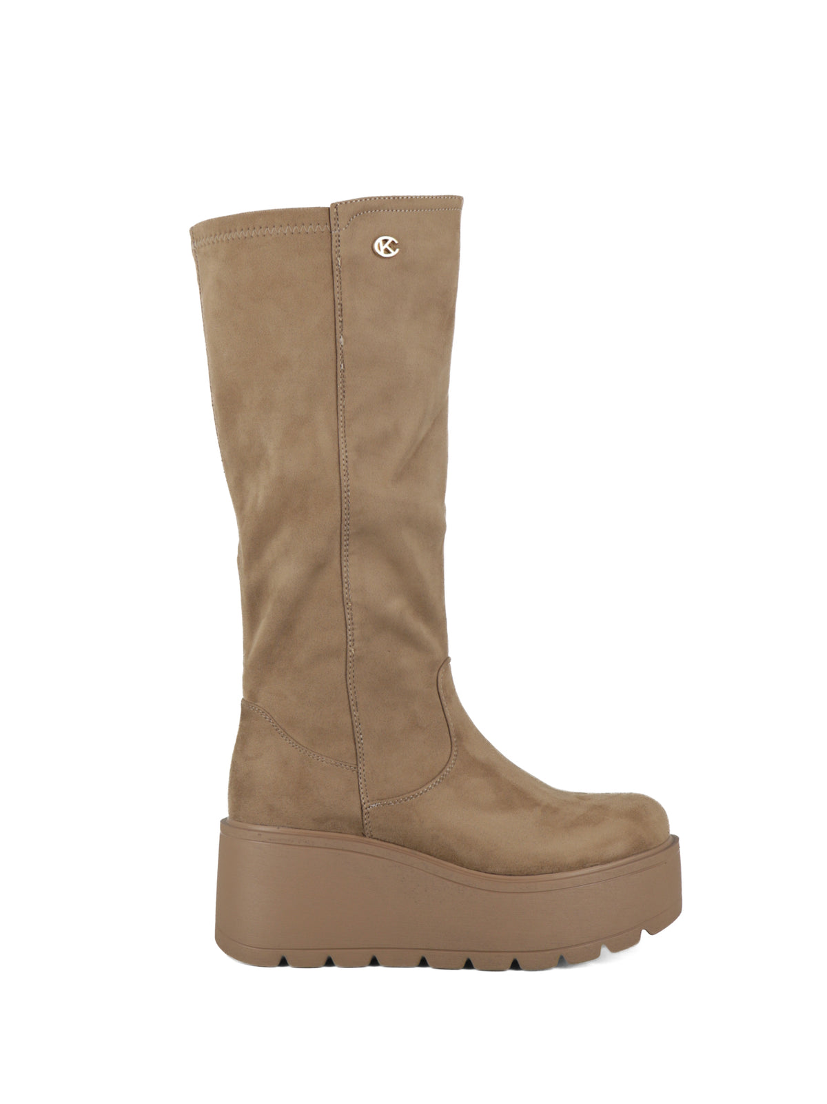 Stivali alti donna CARLA KOTE X35-139K MF beige scuro | Carla Kote