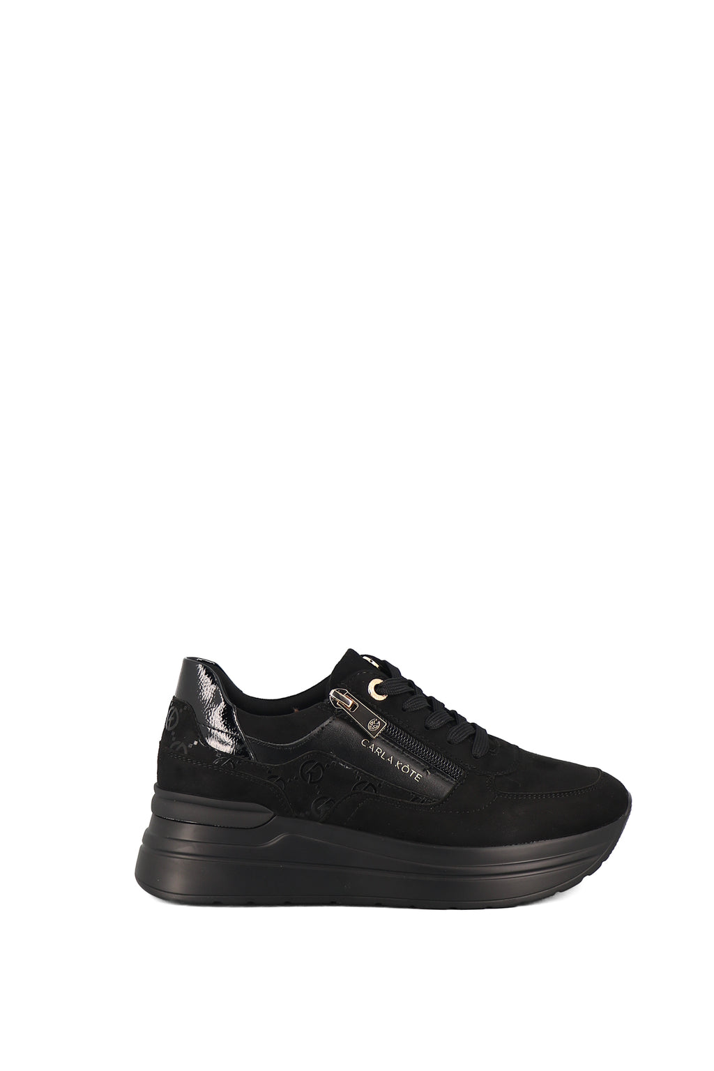 Sneakers stringate donna CARLA KOTE X35-25K nero | Carla Kote