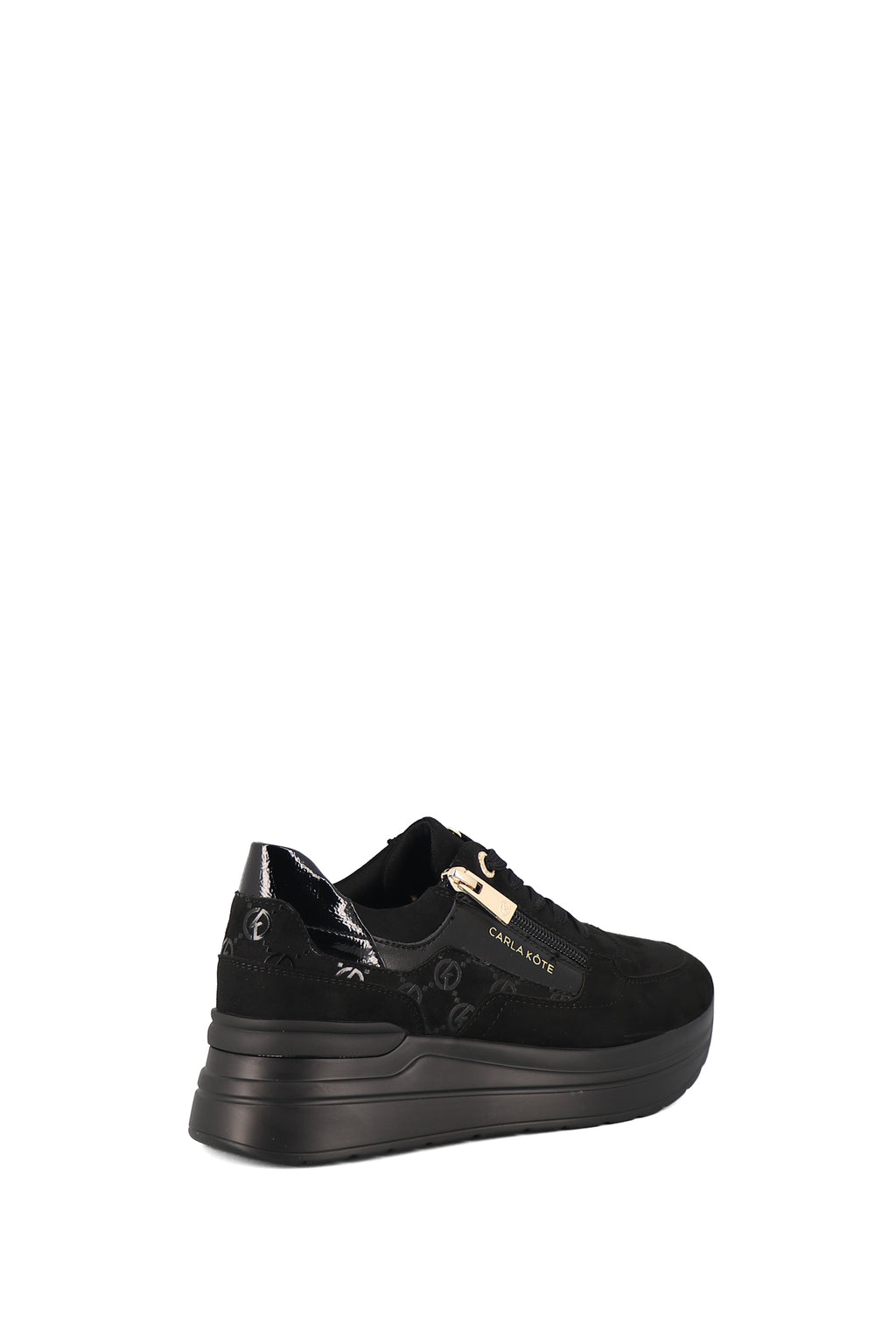 Sneakers stringate donna CARLA KOTE X35-25K nero | Carla Kote