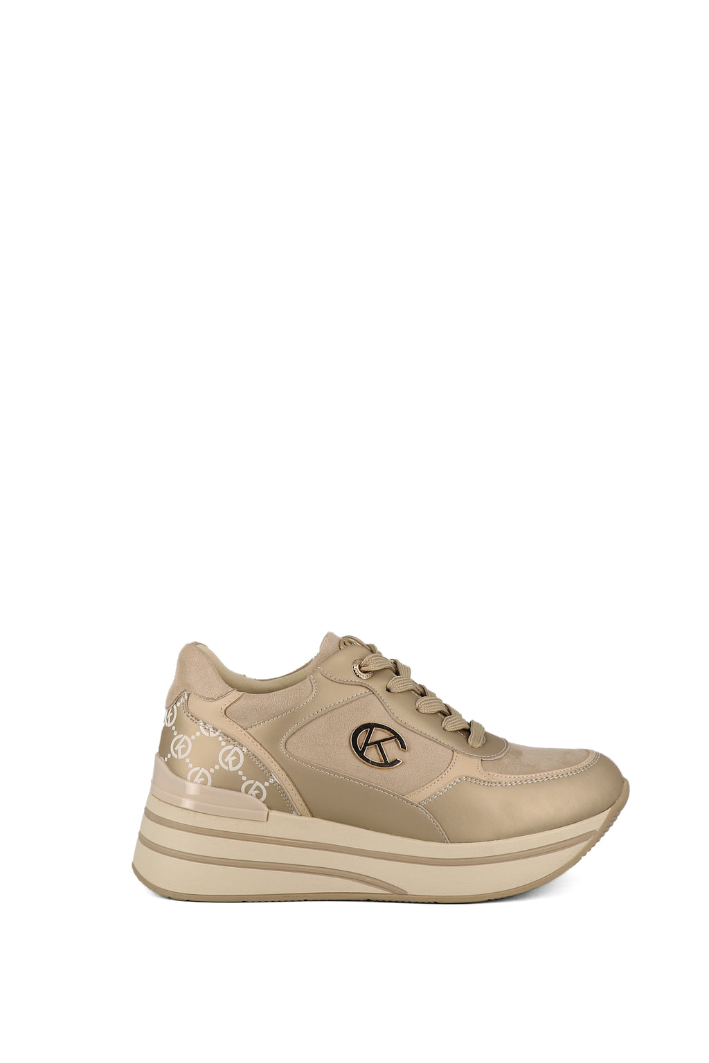 Sneakers stringate donna CARLA KOTE X35-26K beige chiaro | Carla Kote