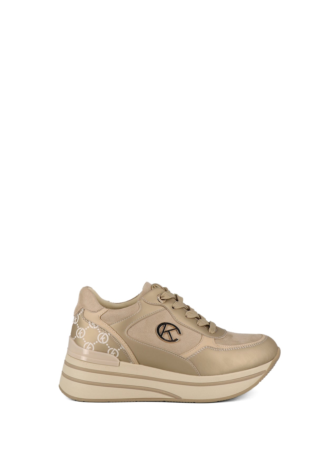 Sneakers stringate donna CARLA KOTE X35-26K beige chiaro | Carla Kote