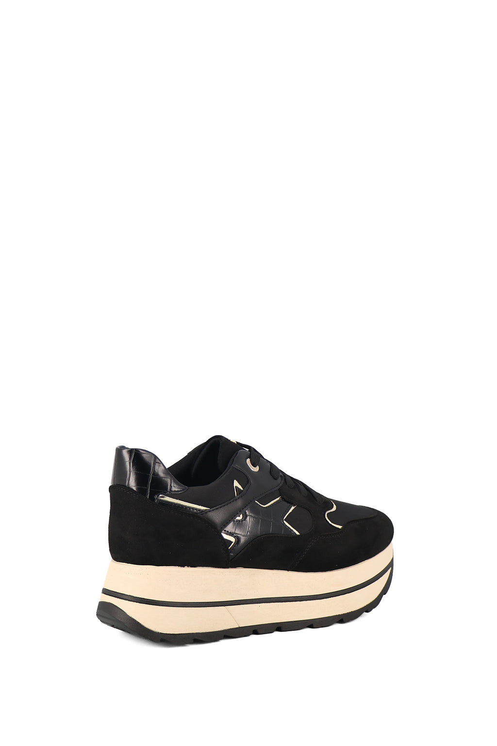 Sneakers stringate donna CARLA KOTE X35-28K nero | Carla Kote