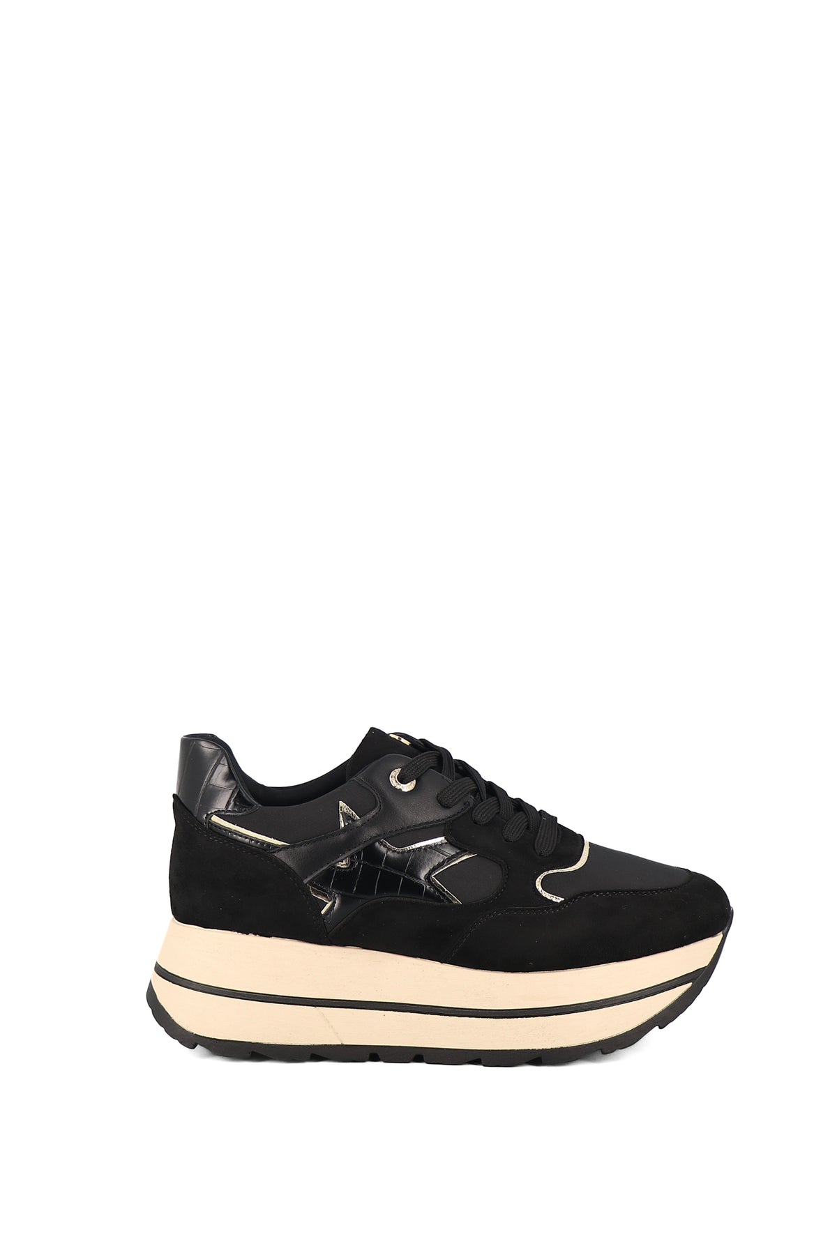 Sneakers stringate donna CARLA KOTE X35-28K nero | Carla Kote